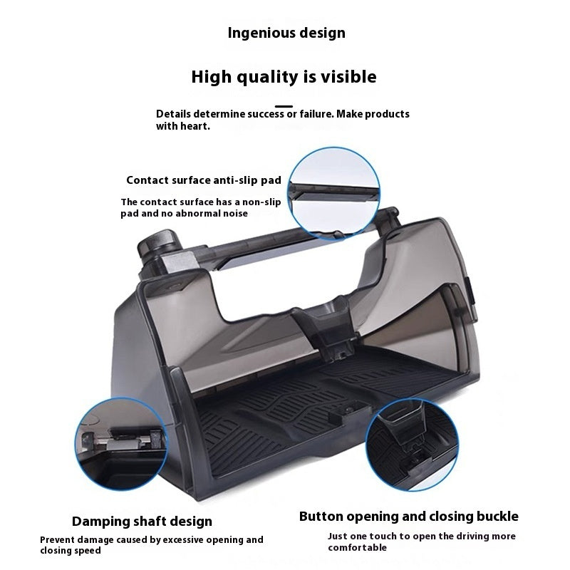 Storage Box Foldable Tissue Hidden Under The Screen