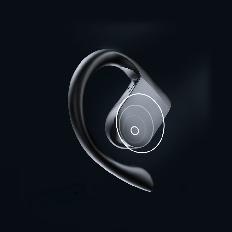 Open Ear Bluetooth, Wireless Headphones Sport Over Earphones Built-in Mic With Ear Hooks Case Ergonomic For Running Fitness