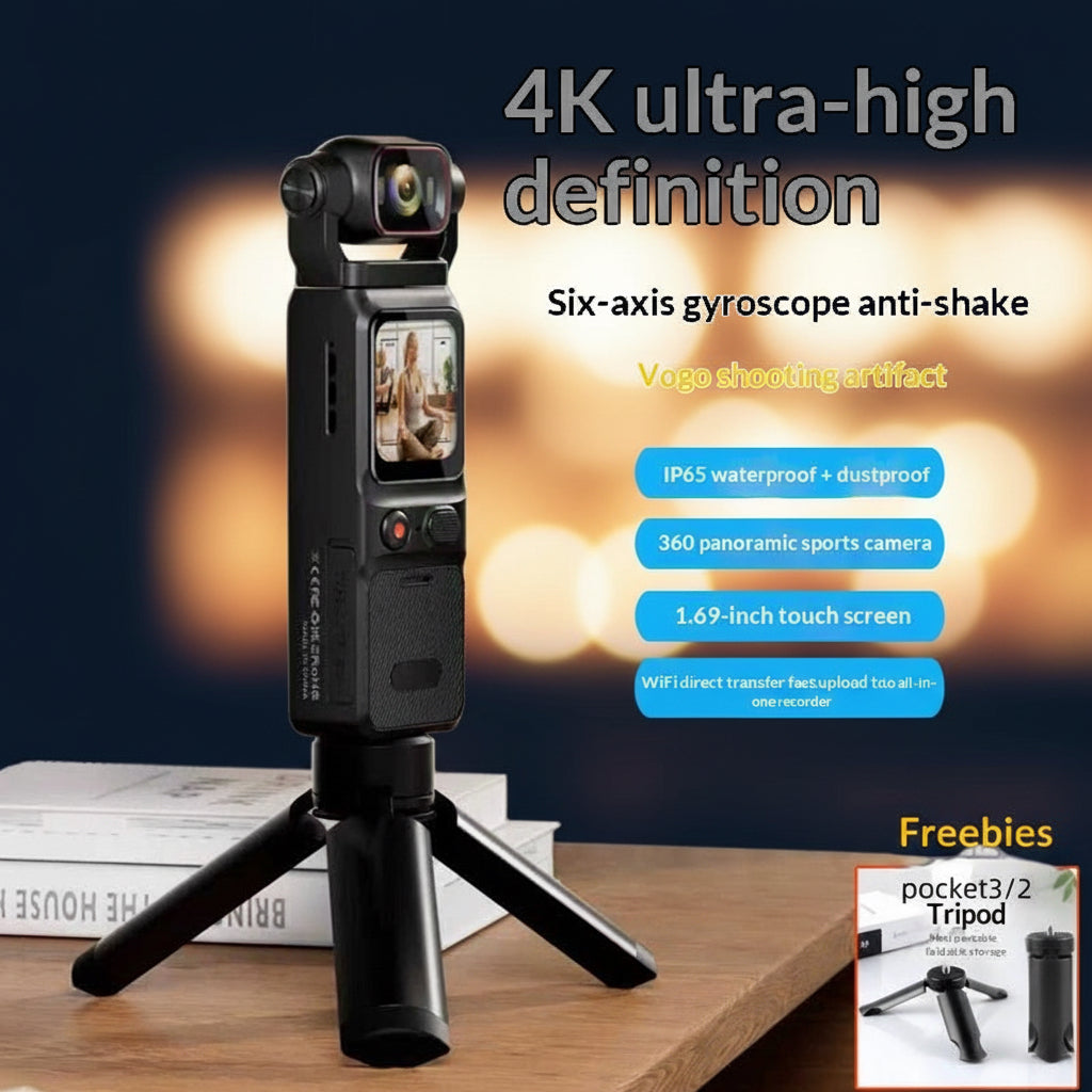4K Ultra-HD Waterproof Anti-Shake Touchscreen Outdoor Action Camera