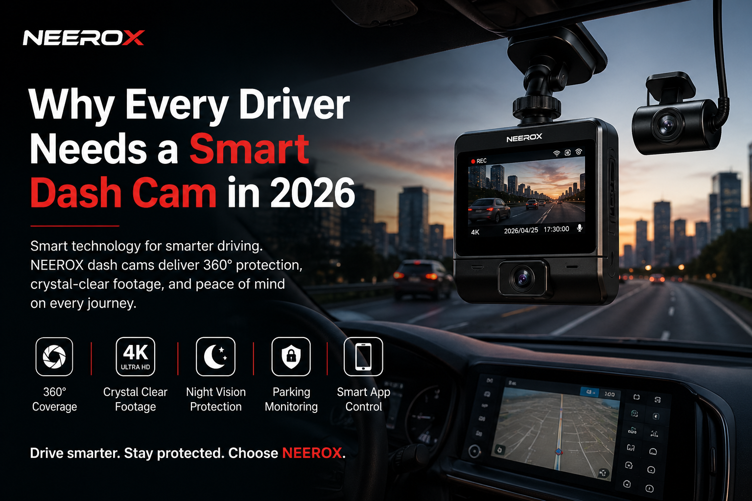Why Every Driver Needs a Smart Dash Cam in 2026 | NEEROX