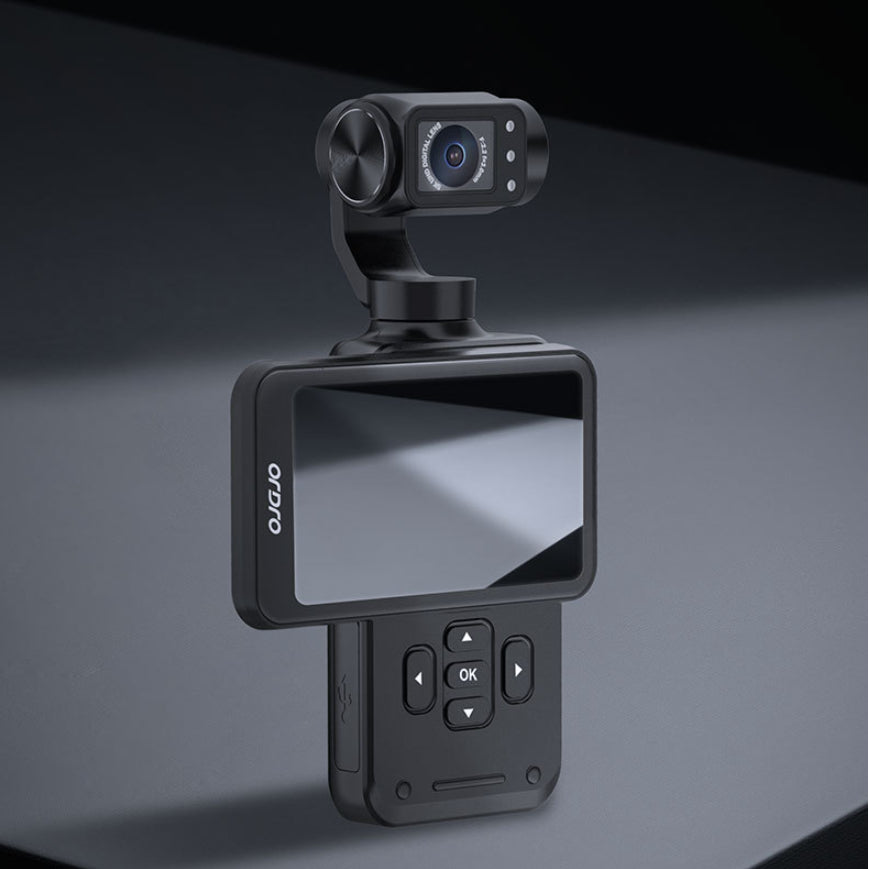 Three-axis Anti-shake PTZ Rotating Screen Camera 4K HD DV Travel Pocket Camera
