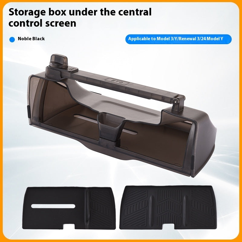 Storage Box Foldable Tissue Hidden Under The Screen