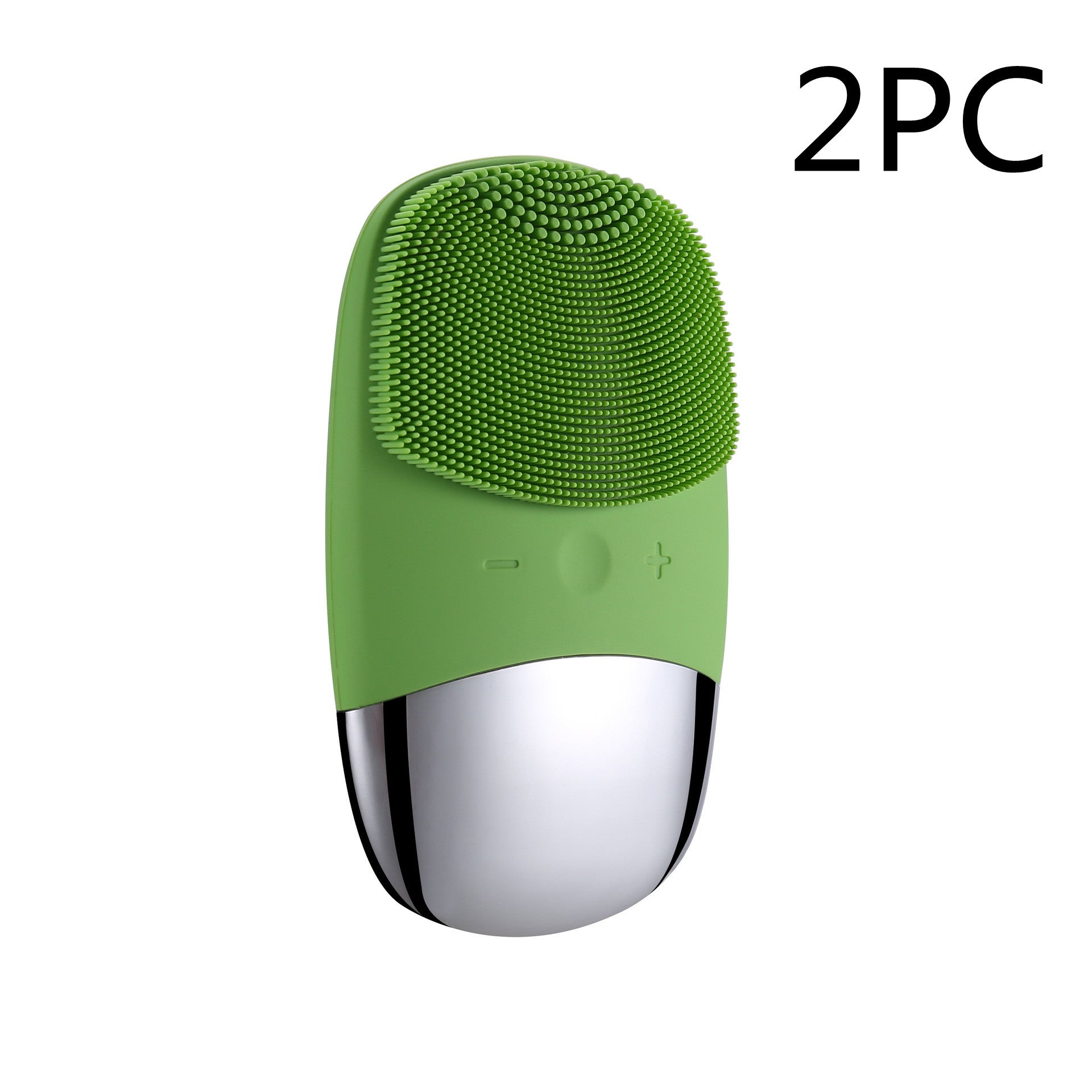 Sonic Silicone Facial Cleansing Brush – Mini Electric Face Cleanser & Skin Massager